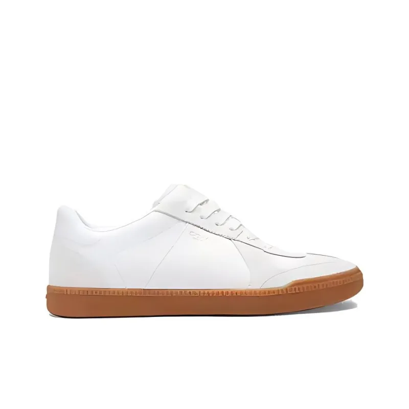 COACH Ellis Low Top Skateboard Shoes Women's White-1