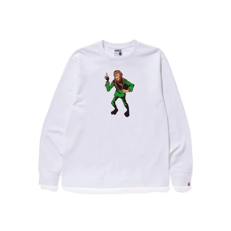 Bape Ape Graphic L/S Tee-2