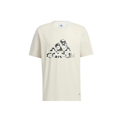 Adidas T Shirt Unisex Bauxite Brown