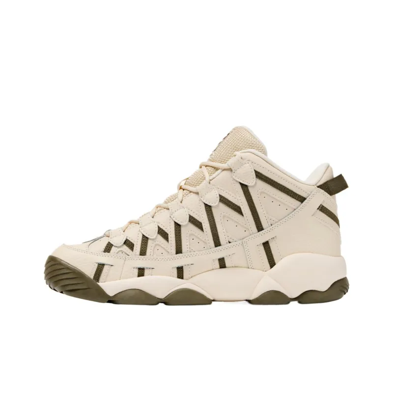 FILA Stackhouse Spaghetti Mid Top Basketball Shoes Men's Dark Olive-2