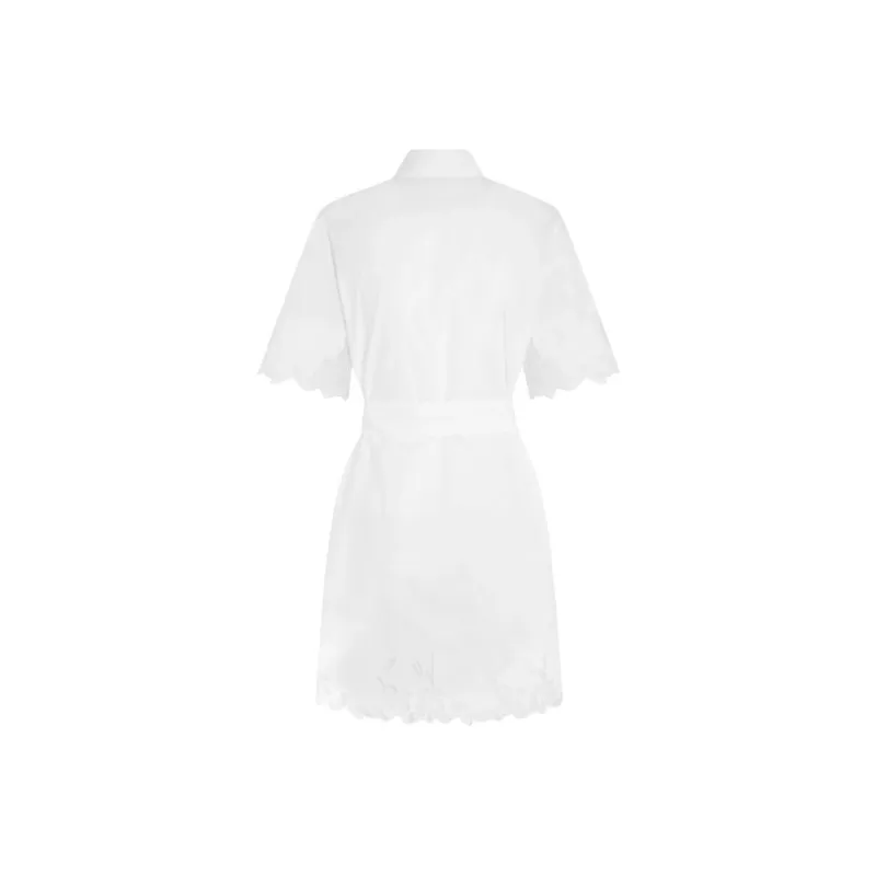 Karl Lagerfeld Cut out Embroidered Dress-1
