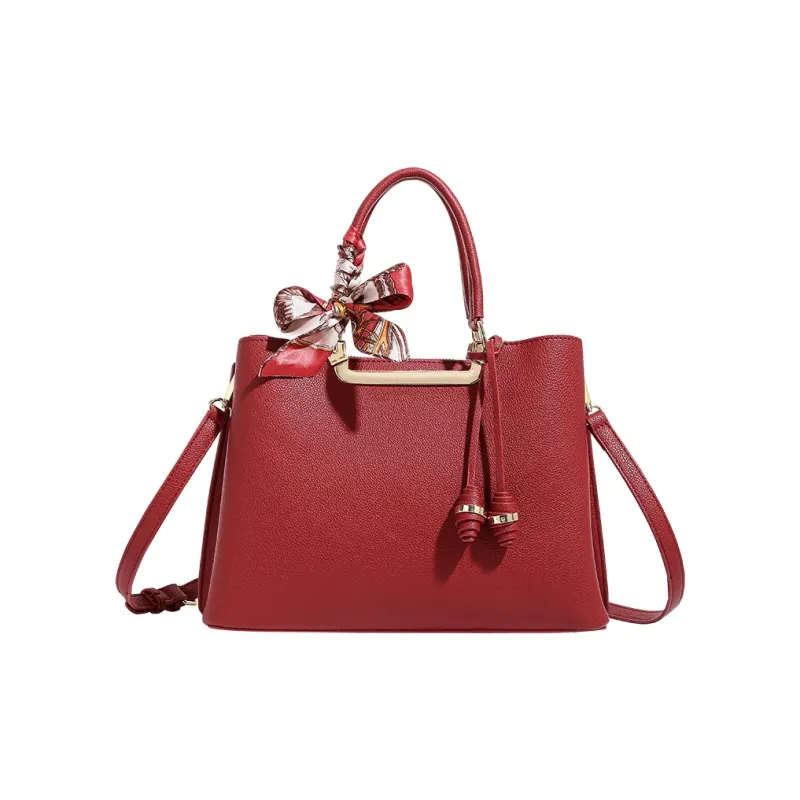 H YXIANG Microfiber Synthetic Leather One Shoulder Handbags Women's Multicolor-0