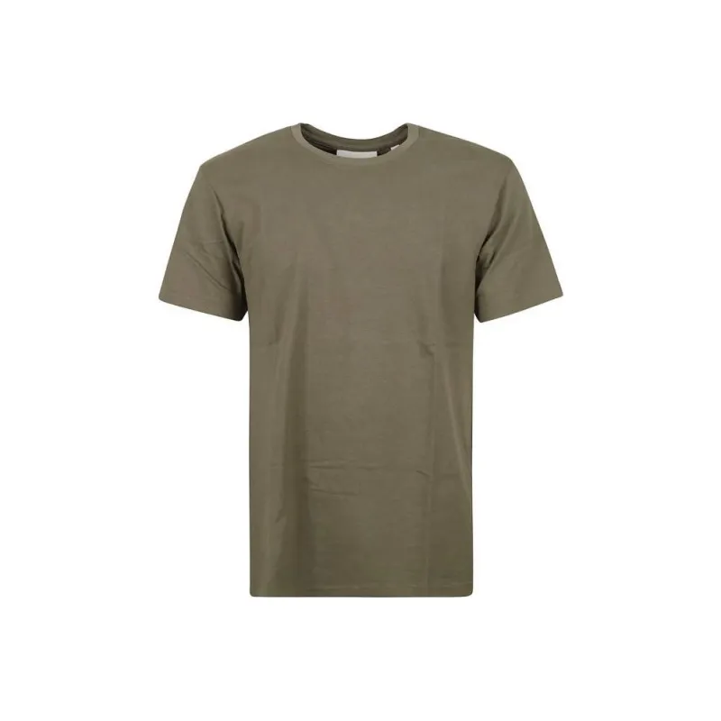 FRAME T-Shirts Men Olive Green-0