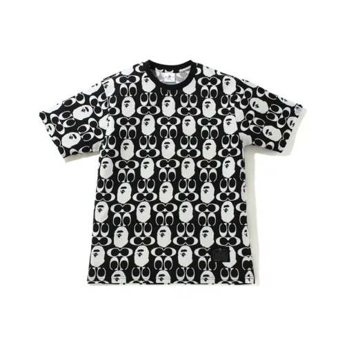 A BATHING APE x COACH Ape Head Series T Shirt Men's