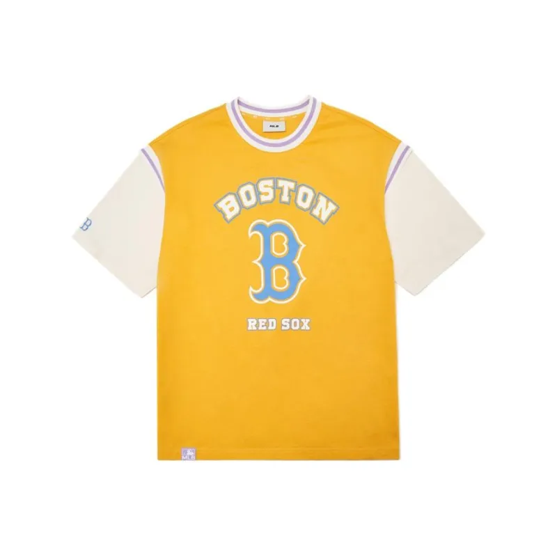 MLB T Shirt Unisex Light Orange-0