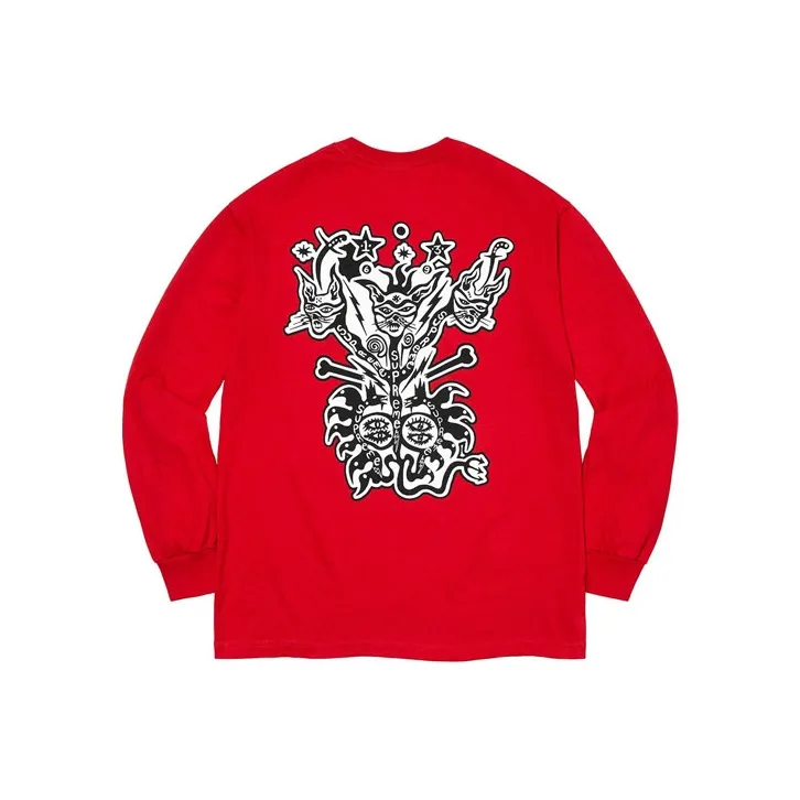 Supreme Clayton Patterson Long Sleeve Tee-2