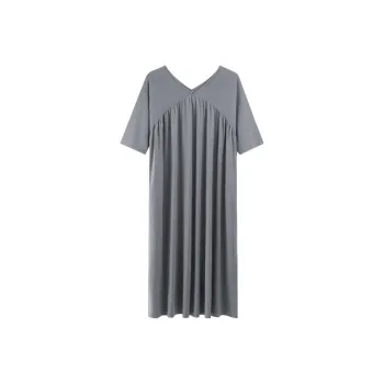 DanceBees Nightgown Women's Concrete Gray