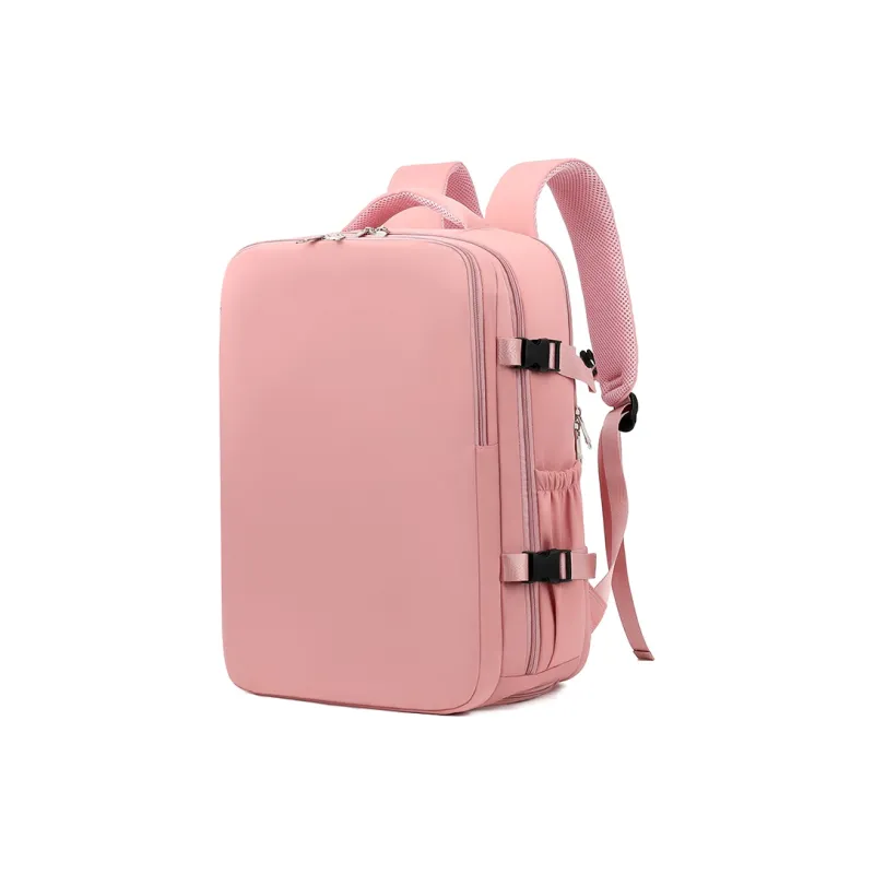 AUNG Nylon Fabric Backpack Unisex Multicolor-3
