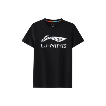 LiNing Sports Fashion Collection T Shirt Men's Black
