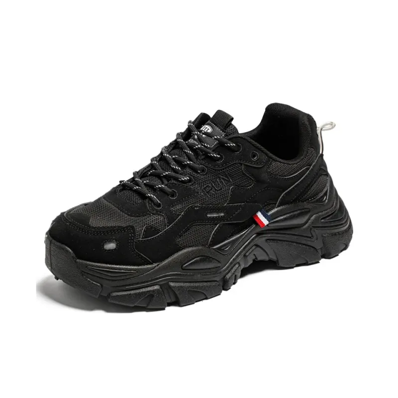 HACKBUTEER Low Top Chunky Sneakers Men's-8