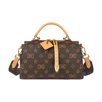 DAPHNE PVC Handbag Regular Women's Coffee