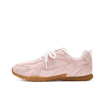 Kappa Back to Back Wear resistant And Lightweight Low Top Skateboard Shoes Women's Pink