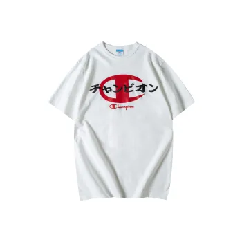 Champion Regular T Shirt Unisex White US Version