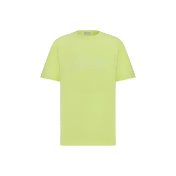 DIOR T Shirts Men Yellow