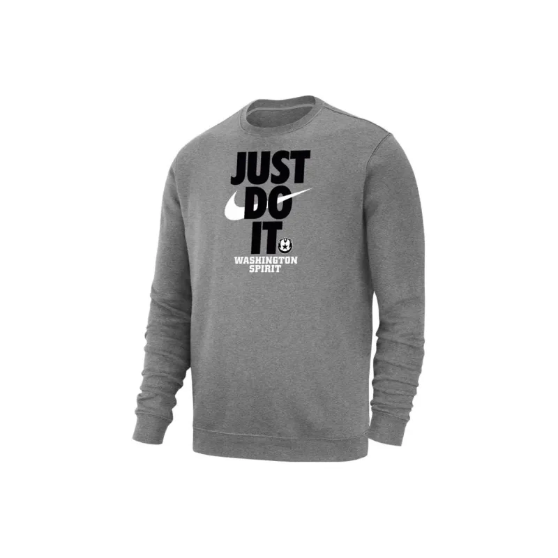 Nike Washington Spirit Club Fleece Men's Nike Soccer Crew Neck Sweatshirt-0