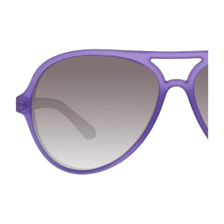 Polaroid Acetate Aviator Sunglasses Women's Purple-2