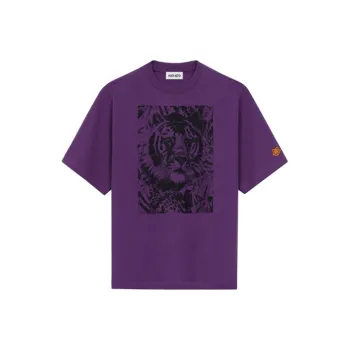 KENZO T Shirts Men Purple