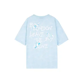 Boy London Elbow Length Sleeved T Shirt Unisex Blue