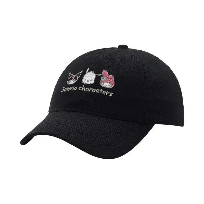 Sanrio Kuromi Pochacco Cotton Baseball Caps Unisex-0