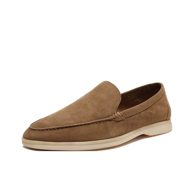 Ruomini Men's Casual Shoes Men Low Top Black, Dark Blue, Coffee, Apricot, Nude, White, Brown-25