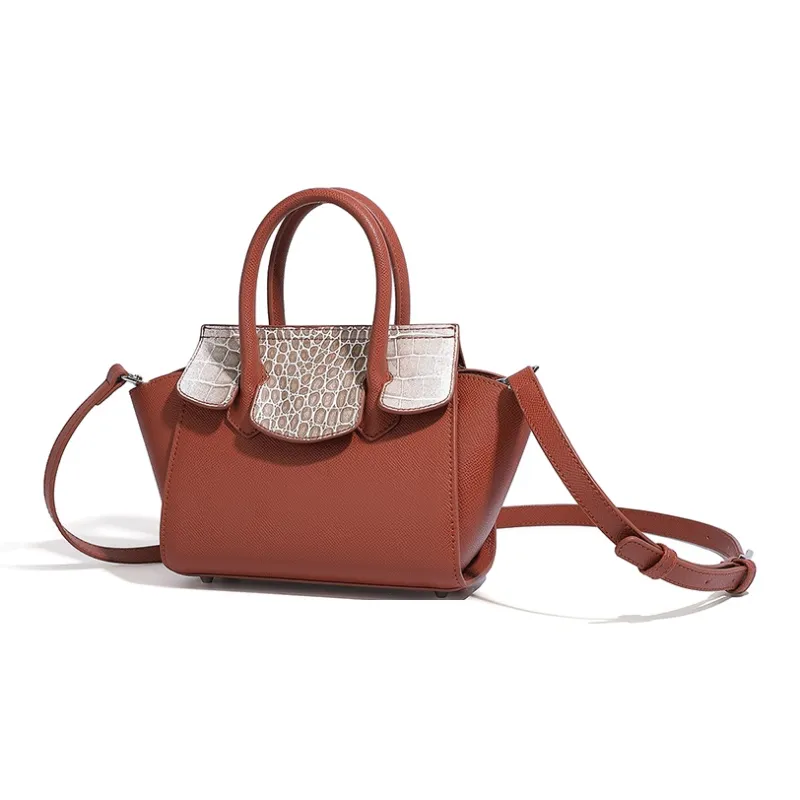 Vigno Synthetic Leather Shoulder Bag Crossbody Bag Handbag Regular Women's Red Brown/Black/Caramel/Blue-1