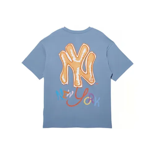 New Era T Shirt Unisex Light Blue