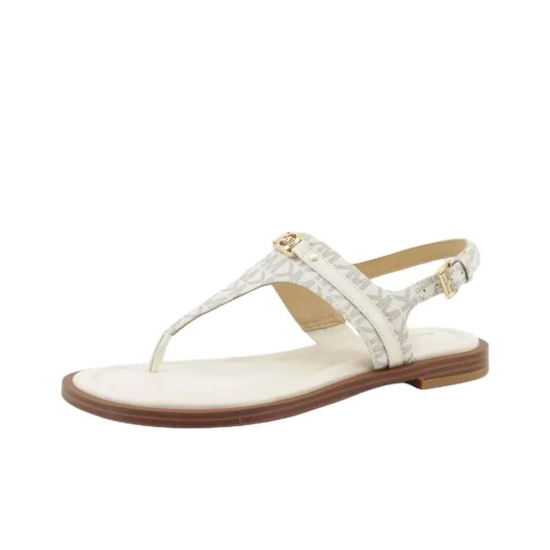 MICHAEL KORS Mandy Strap Sandals Women's Light Beige-0
