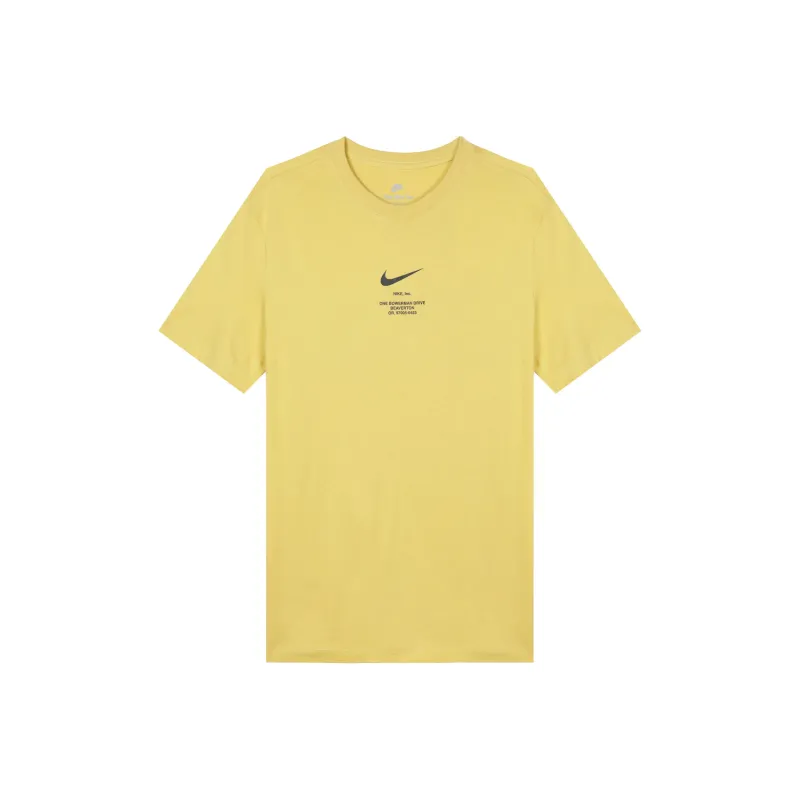 Nike T Shirts Men Yellow-0