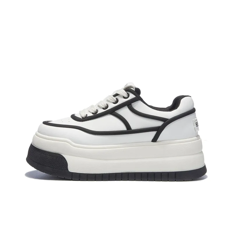 Komanic Anti Slip And Wear Resistant Height Increasing Low Top Skateboard Shoes Women's-0