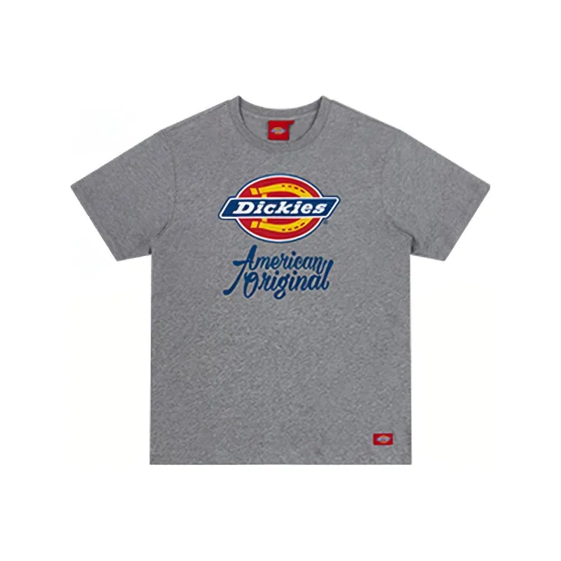 Dickies T Shirt Unisex Medium Feather Gray-0
