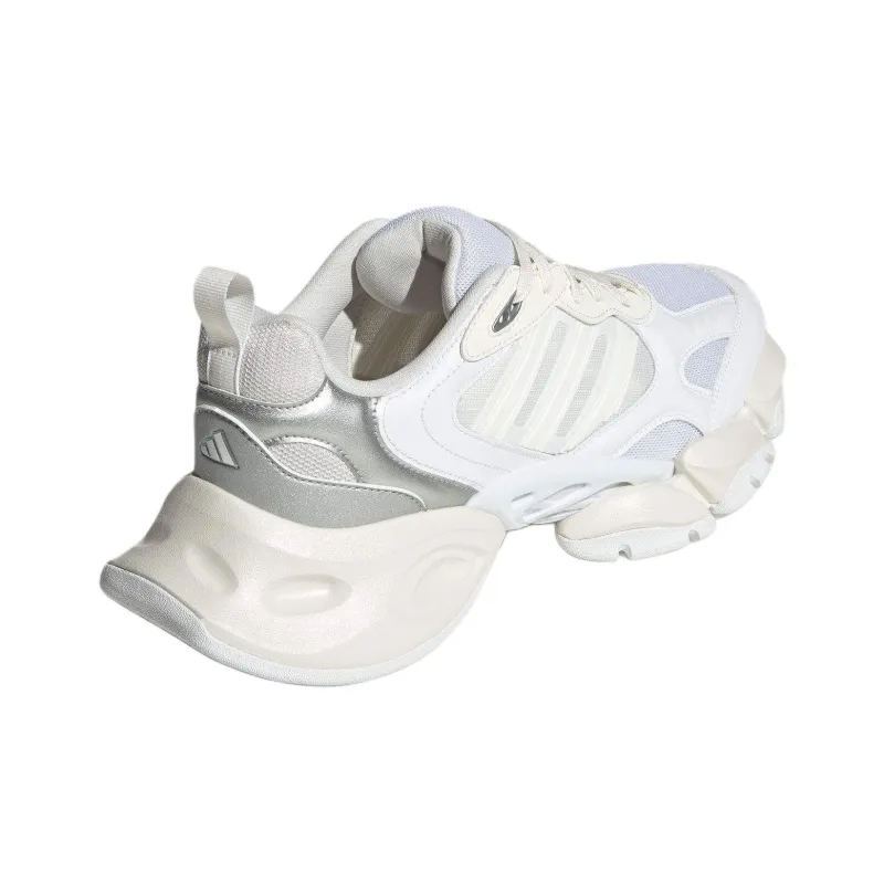 Adidas XLG Anti Slip Wear Resistant Low Top Casual Running Shoes Unisex White-4