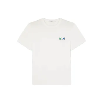 Maison Kitsune T Shirts Men White