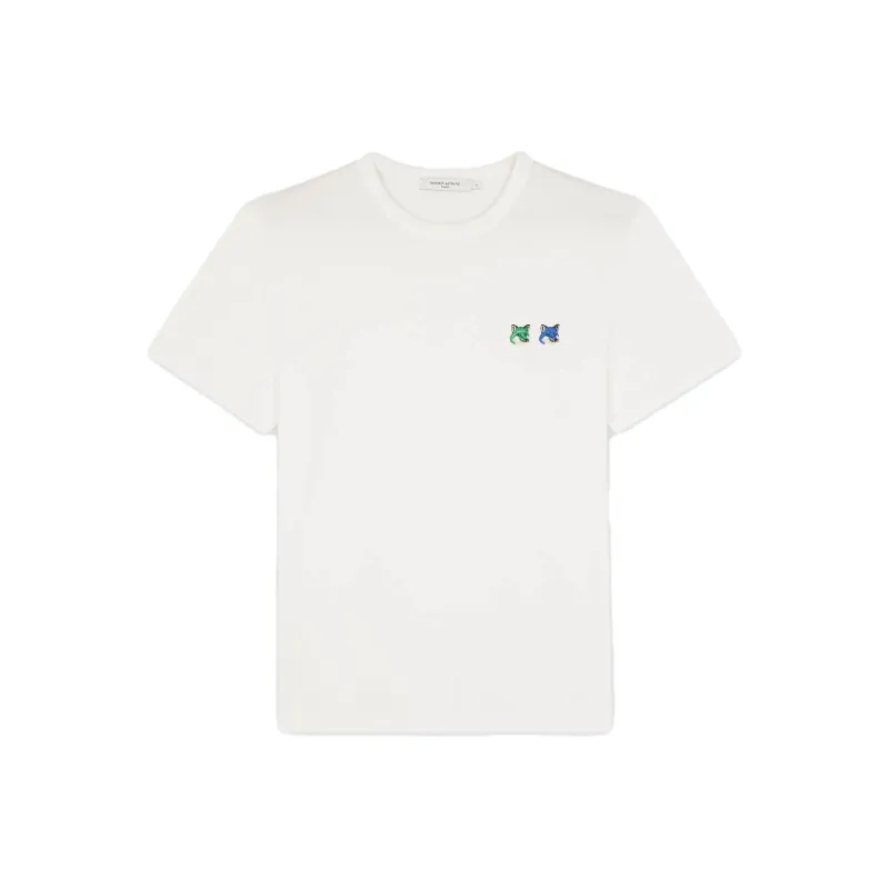 Maison Kitsune T Shirts Men White-0
