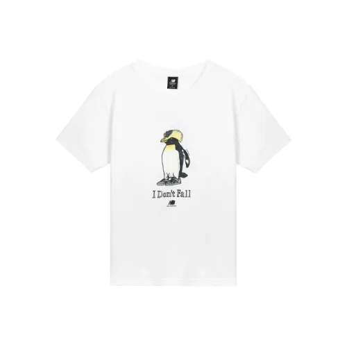 New Balance T Shirt Unisex White