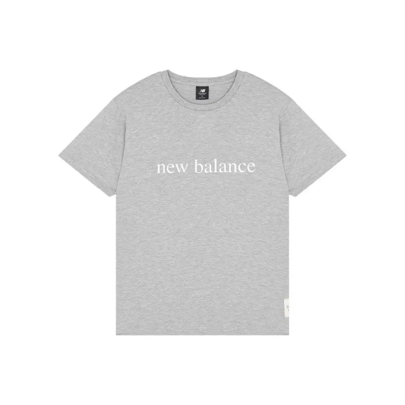 New Balance SS23 Set in Sleeve T Shirt Men's Gray-0