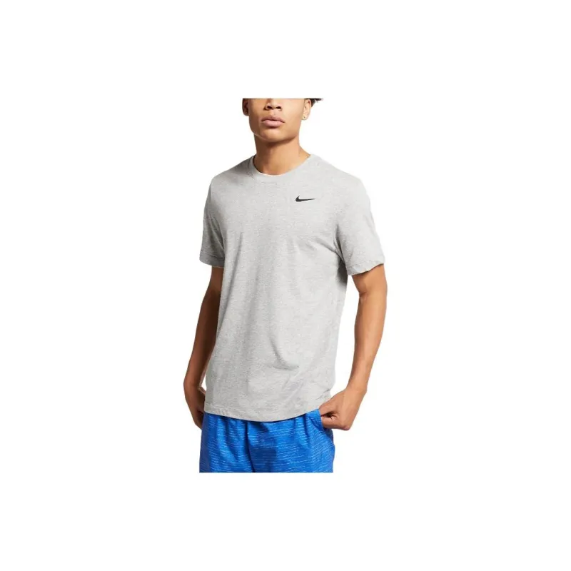 Nike T Shirts Men Silver-0