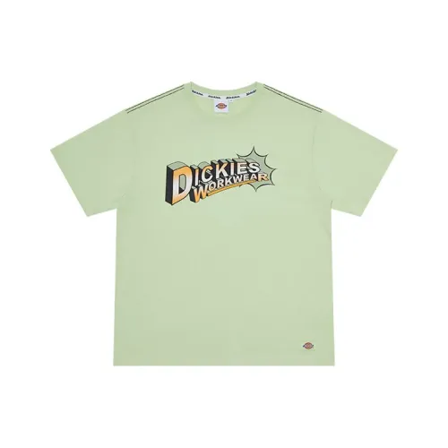 Dickies SS22 T Shirt Unisex Light Yellow Green