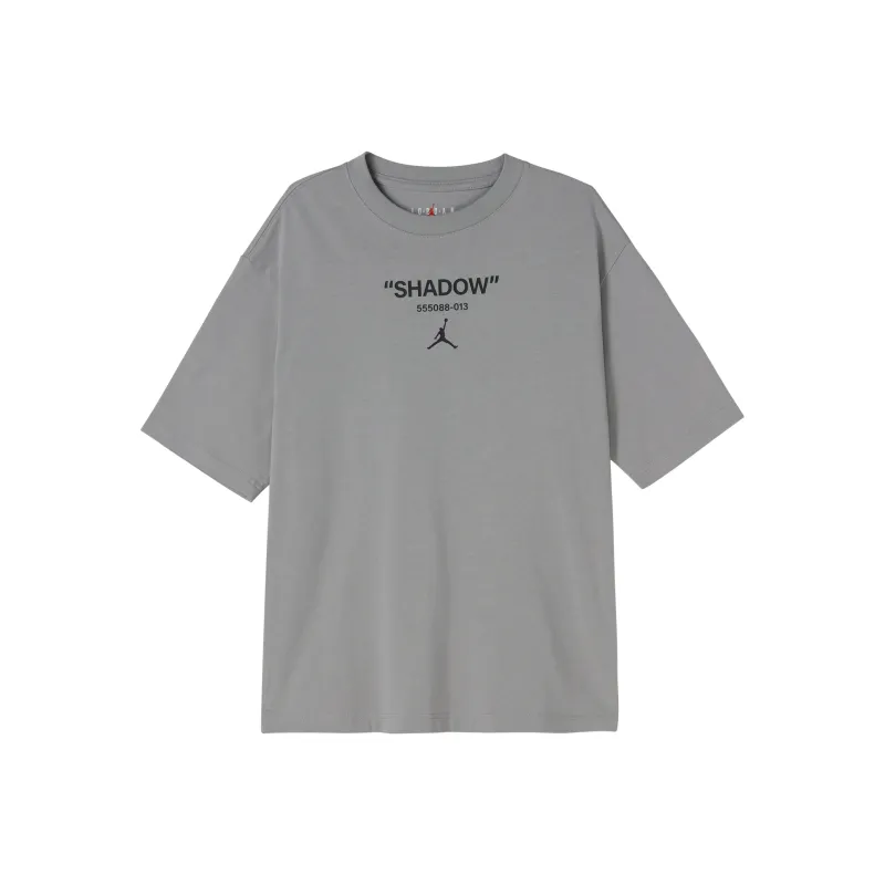 Jordan T Shirts Men Gray-0