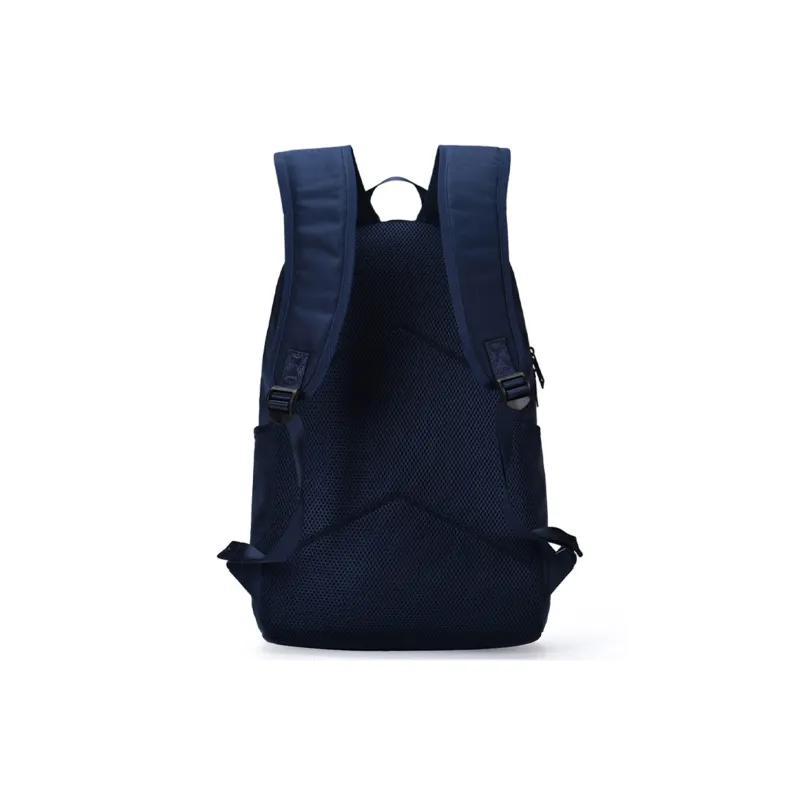TURN UP Polyester Student Backpack Large Size Unisex Light Blue-11