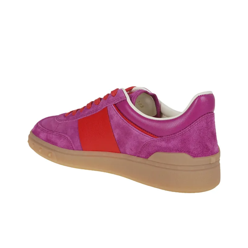 Valentino Upvillage Low Top Skateboard Shoes Women's Purple-3