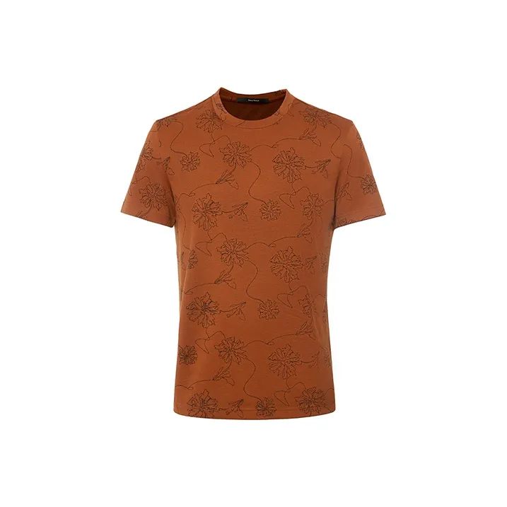 DAVID NAMAN SS22 T Shirt Men's Orange-0