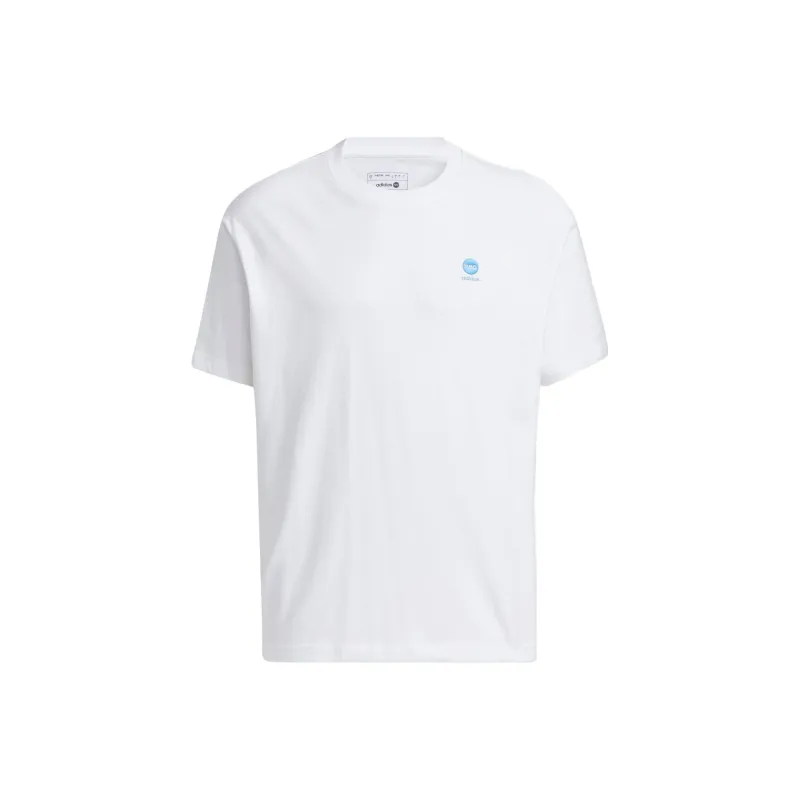 Adidas T Shirts Unisex White-0