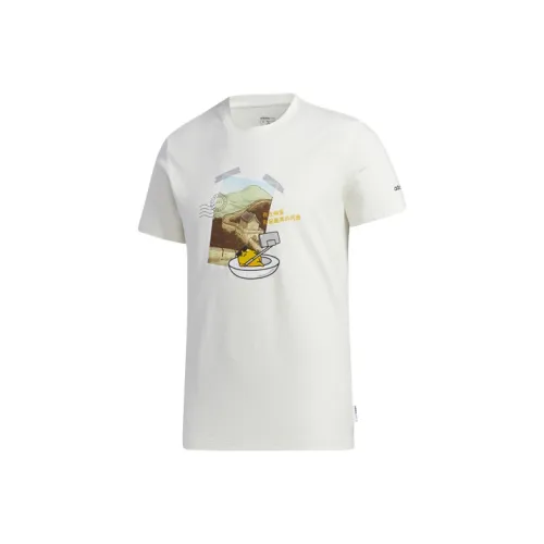 Adidas Neo x M Gdtm Tee Set in Sleeve T Shirt Men's Jade White