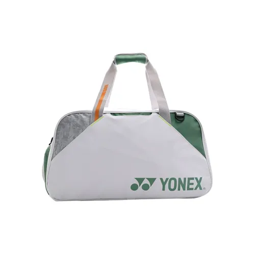 YONEX Badminton Racket Bags Holds 3 Pieces Casual Sports Crossbody Bag White Unisex