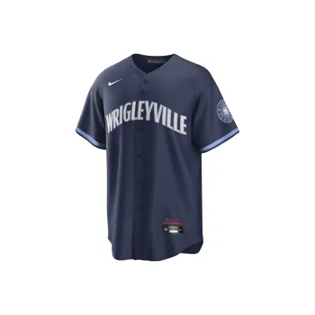 Nike Mlb Chicago Cubs City Connect Ian Happ Men's Replica Baseball Jersey