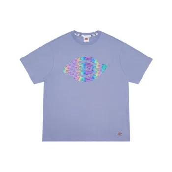 Dickies SS22 T Shirt Unisex Gray Purple