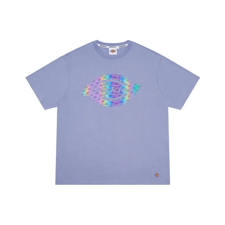 Dickies SS22 T Shirt Unisex Gray Purple-0