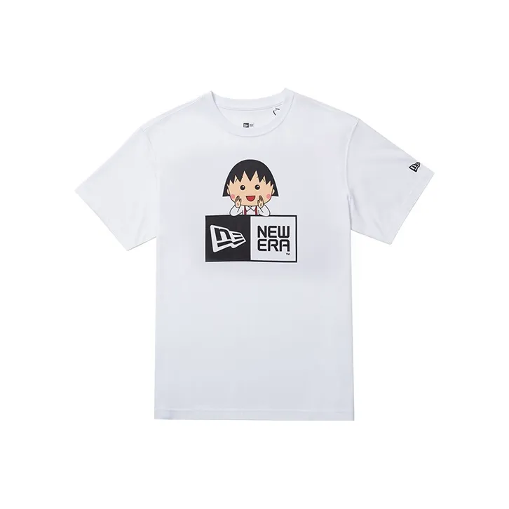 New Era x Cherry Balls T Shirt Unisex White-0