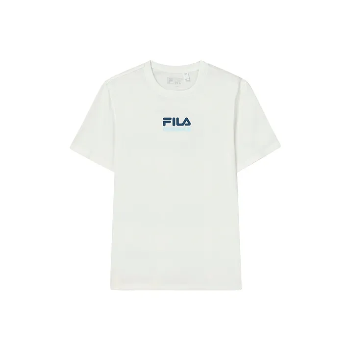FILA T Shirts Men Rinse Snow-0