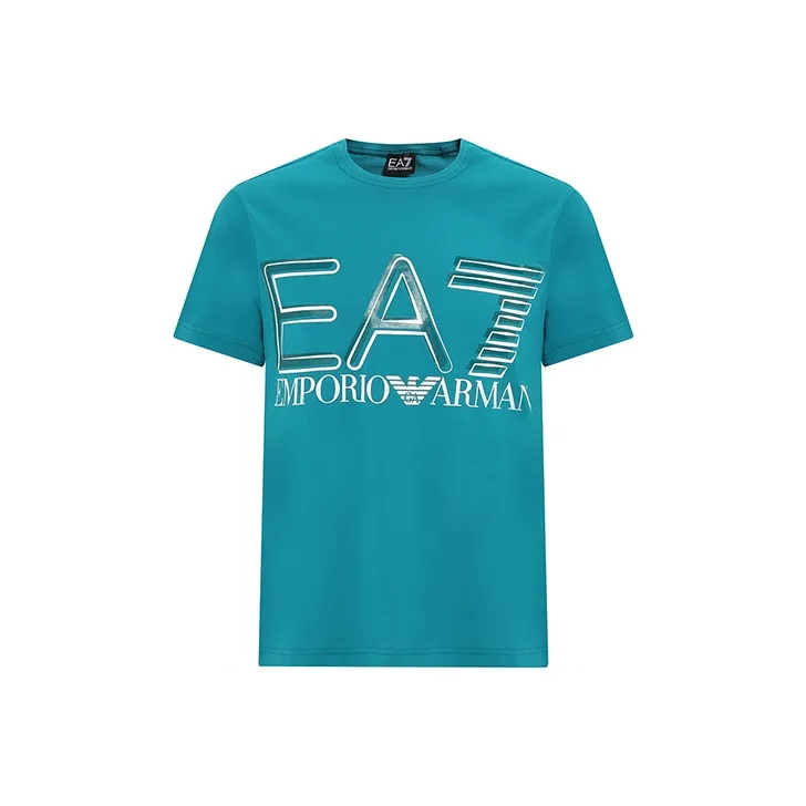 EMPORIO ARMANI T Shirts Men Emerald-0